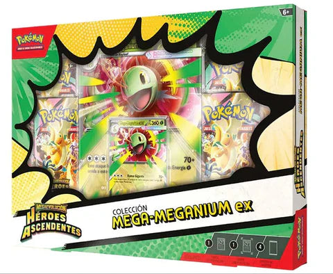 Caja Mega Meganium Héroes Ascendentes -Español